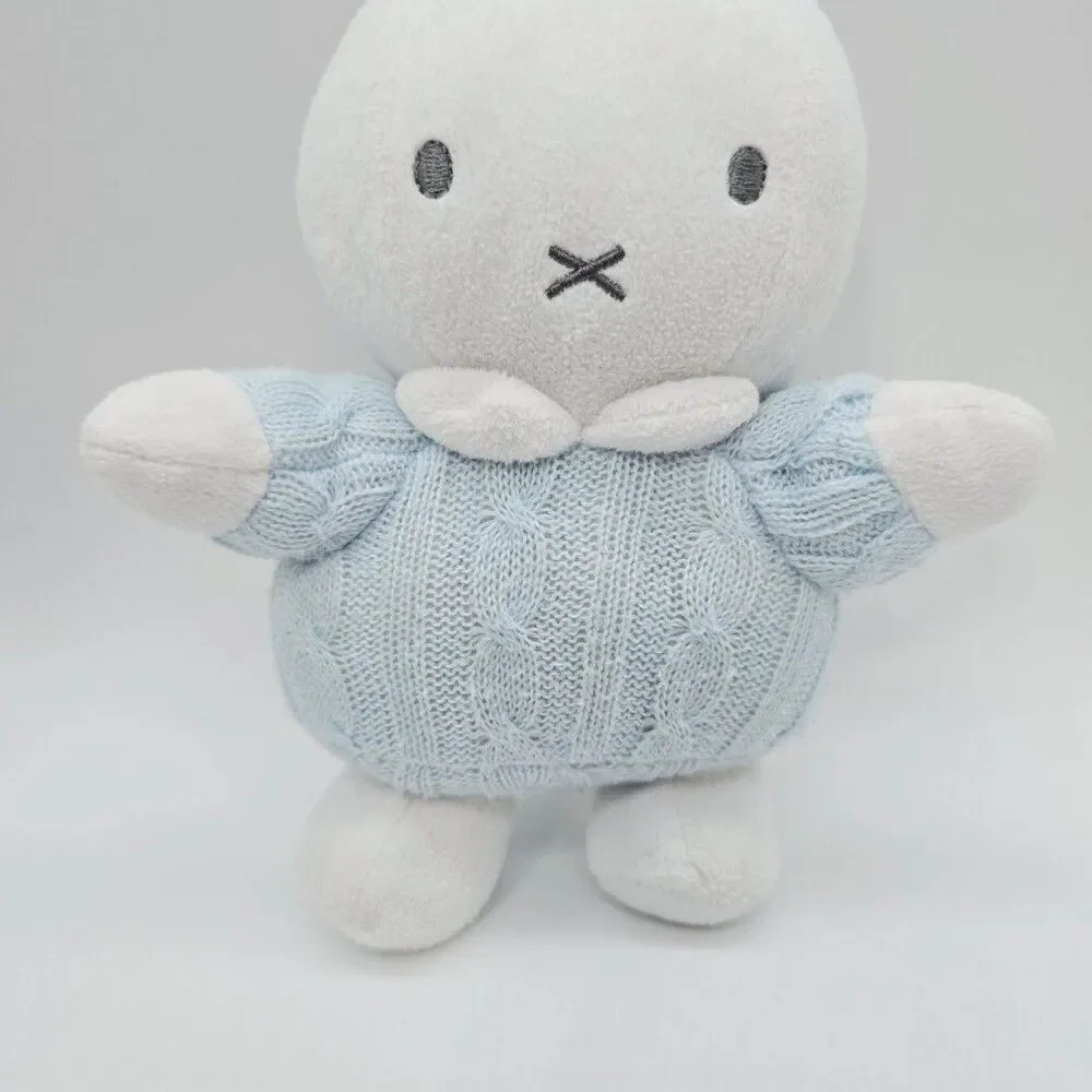 Nijntje Miffy Plush Blue Sweater bunny Rabbit